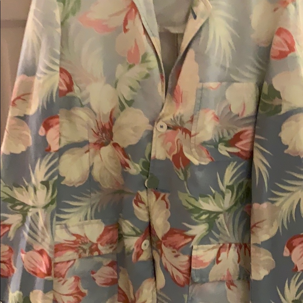 Ralph Lauren Floral Jacket 44R Custom